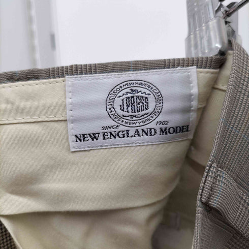 ジェイプレス J.PRESS NEW ENGLAND MODEL グレンチェック ウールスラックス メンズ 79
