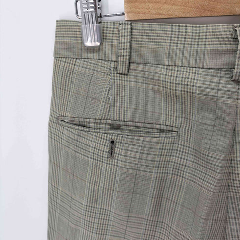 ジェイプレス J.PRESS NEW ENGLAND MODEL ウールチェックスラックス レディース 79