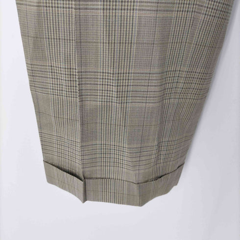 ジェイプレス J.PRESS NEW ENGLAND MODEL ウールチェックスラックス レディース 79