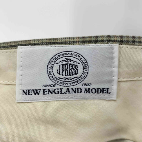 ジェイプレス J.PRESS NEW ENGLAND MODEL ウールチェックスラックス レディース 79