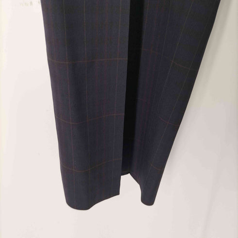 ジェイプレス J.PRESS NEW ENGLAND MODEL 2タック ウールチェックスラックス メンズ 79