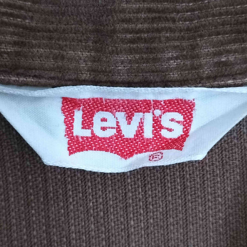 リーバイス Levis 70s 三角タグ 白タブ ボタン裏512 スナップボタン コーデュロイジャケット メンズ 22