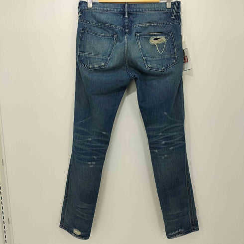 ロンハーマン Ron Herman TALLEY クラッシュ加工ボタンフライスキニーデニムパンツ メンズ 31