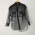 ザラ ZARA L/S シアーシャツ レディース import:S
