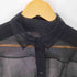 ザラ ZARA L/S シアーシャツ レディース import:S