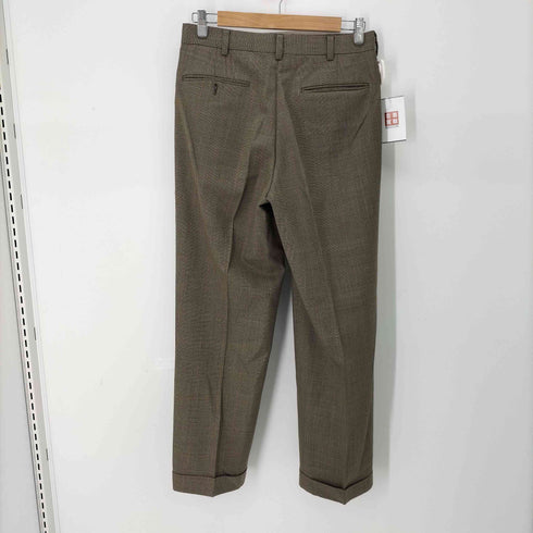 ジェイプレス J.PRESS NEW ENGLAND MODEL グレンチェック ウールスラックス メンズ 79