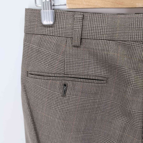 ジェイプレス J.PRESS NEW ENGLAND MODEL グレンチェック ウールスラックス メンズ 79