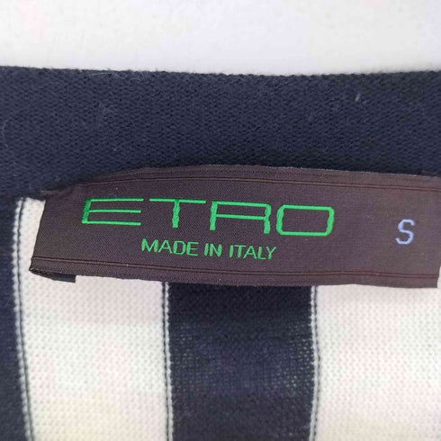 エトロ ETRO イタリア製 ストライプベスト メンズ S