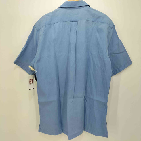 ポロバイラルフローレン Polo by RALPH LAUREN 90S CALDWELL ショートスリーブオープンカラー シルクコットンシャツ メンズ import:M