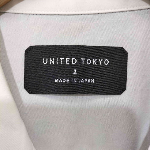 ユナイテッドトウキョウ UNITED TOKYO パネルデザインオープンカラーシャツ メンズ 2
