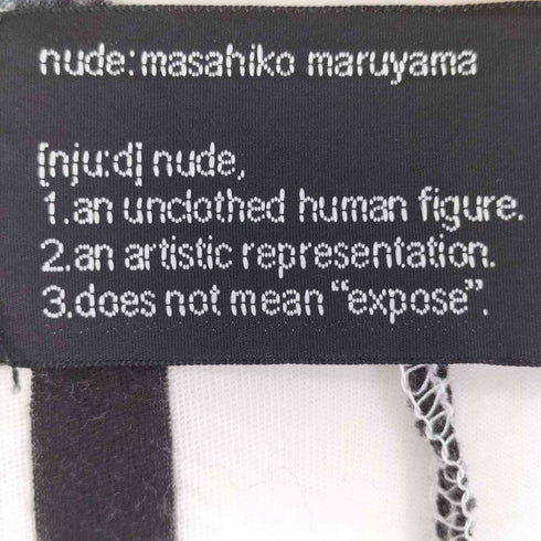 ヌードマサヒコマルヤマ nude:masahiko maruyama インサイドアウト プリントタンクトップ メンズ 40
