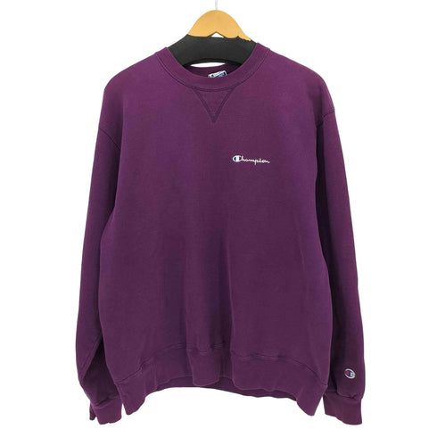 チャンピオン Champion 90S MADE IN USA Vガゼット ロゴ刺繍 L/S スウェット メンズ JPN:XXL