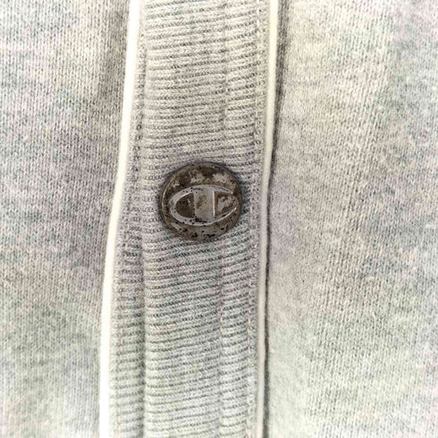 チャンピオン Champion SPORTS WEAR ロゴ刺繍 スナップボタン ラグラン スウェット ブルゾン メンズ import:M
