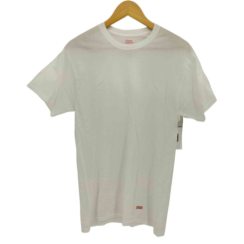 ヘインズ Hanes COMFORT SOFT MINI BOX LOGO Tagless Tee メンズ import:M
