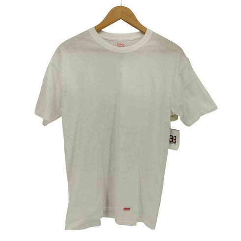 ヘインズ Hanes COMFORT SOFT MINI BOX LOGO Tagless Tee メンズ import:M