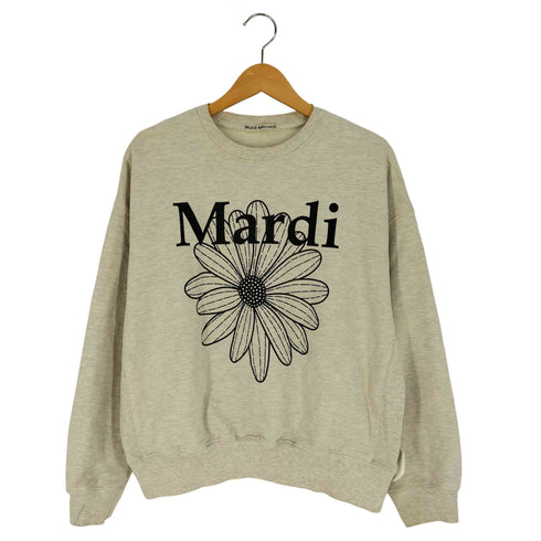 マルディメクルディ Mardi Mercredi FLOWERMARDI SWEATSHIRT クルーネックスウェット レディース FREE