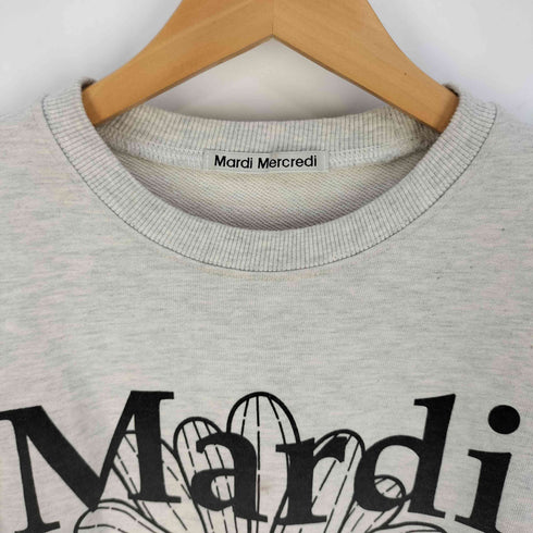 マルディメクルディ Mardi Mercredi FLOWERMARDI SWEATSHIRT クルーネックスウェット レディース FREE