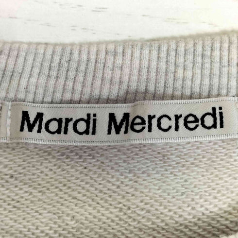 マルディメクルディ Mardi Mercredi FLOWERMARDI SWEATSHIRT クルーネックスウェット レディース FREE