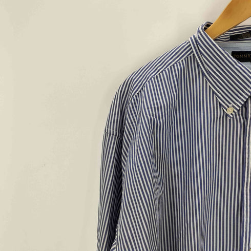トミーヒルフィガー TOMMY HILFIGER ストライプボタンダウンシャツ メンズ XXL