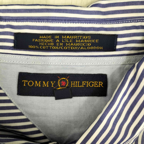 トミーヒルフィガー TOMMY HILFIGER ストライプボタンダウンシャツ メンズ XXL