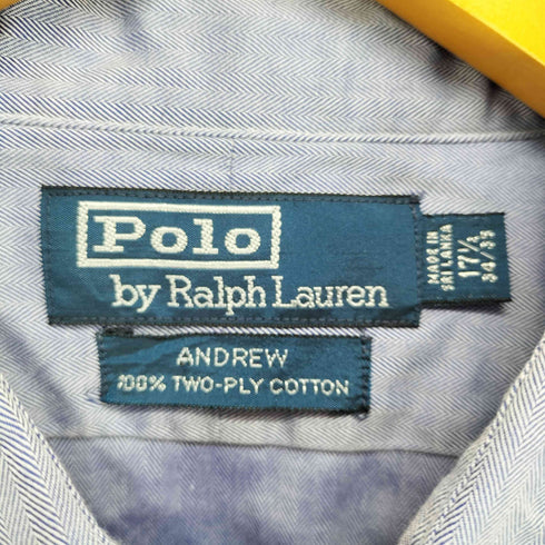 ポロバイラルフローレン Polo by RALPH LAUREN 90s ANDREW シャツ メンズ 17 1/2