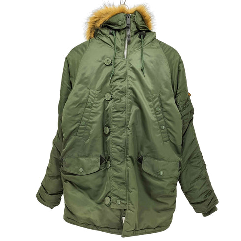 アルファインダストリーズ ALPHA INDUSTRIES N-3B/TIGHT FIT メンズ M