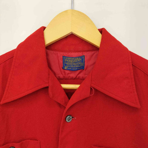 ペンドルトン PENDLETON 60S ウール 開襟 ボードシャツ メンズ import:M