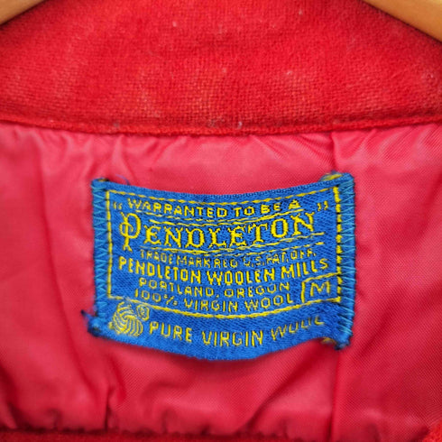 ペンドルトン PENDLETON 60S ウール 開襟 ボードシャツ メンズ import:M