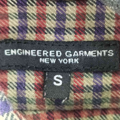 エンジニアードガーメンツ Engineered Garments チェック シャツ メンズ JPN:S