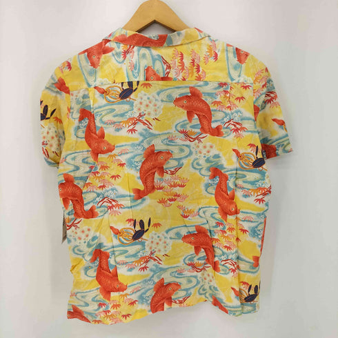 kalakaua 鯉柄 アロハシャツ レディース import:M