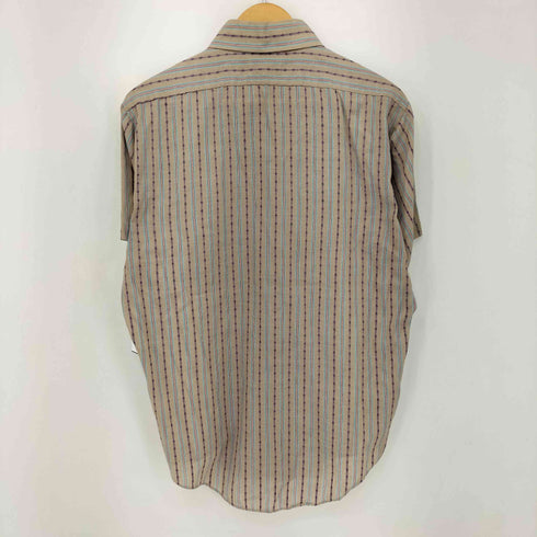 Jayshire 70S コットン ポリ ストライプ S/S シャツ メンズ 15 1/2