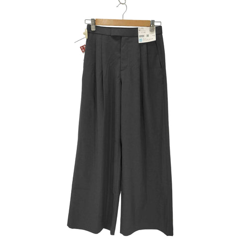 ユニクロシー UNIQLO:C 感動タックワイドパンツ レディース JPN:S