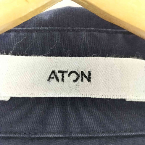 エイトン ATON SUVIN BROAD STANDARD SHIRT メンズ 06