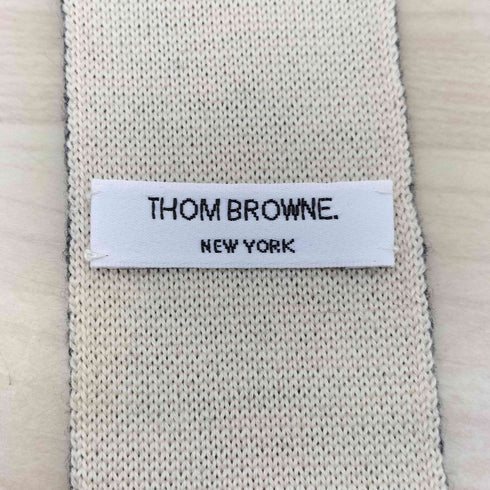 トムブラウン THOM BROWNE ウールニットタイ メンズ