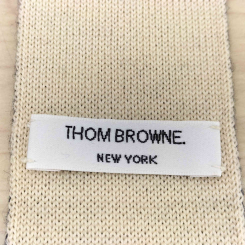トムブラウン THOM BROWNE ウールニットタイ メンズ