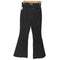スライ SLY CALL BLACK HW PINTUCK FLARE パンツ レディース 25