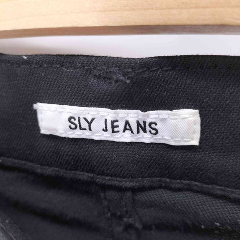 スライ SLY CALL BLACK HW PINTUCK FLARE パンツ レディース 25