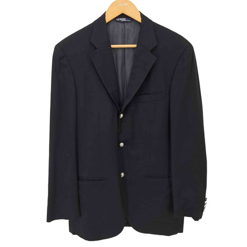 ポロバイラルフローレン Polo by RALPH LAUREN 80-90s 三角タグ 3B 袖裏ストライプ 段返り テーラード ジャケット メンズ C96-W84-T180