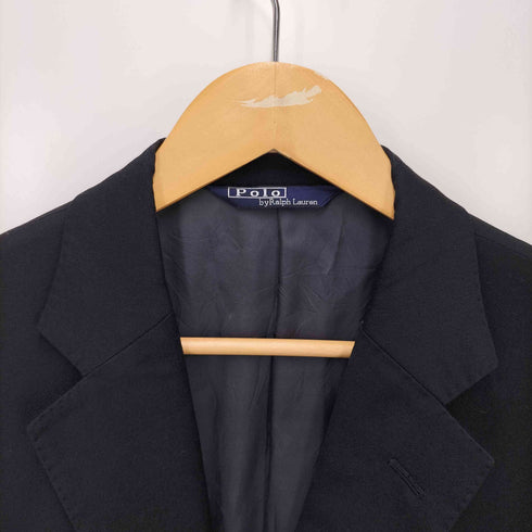 ポロバイラルフローレン Polo by RALPH LAUREN 80-90s 三角タグ 3B 袖裏ストライプ 段返り テーラード ジャケット メンズ C96-W84-T180
