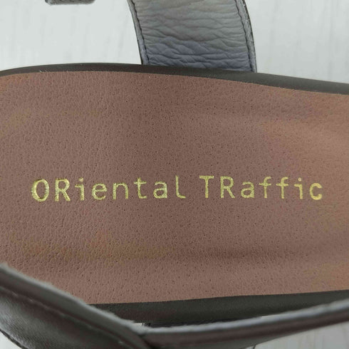 オリエンタルトラフィック ORiental TRaffic プラットフォームウッドヒールサンダル レディース M