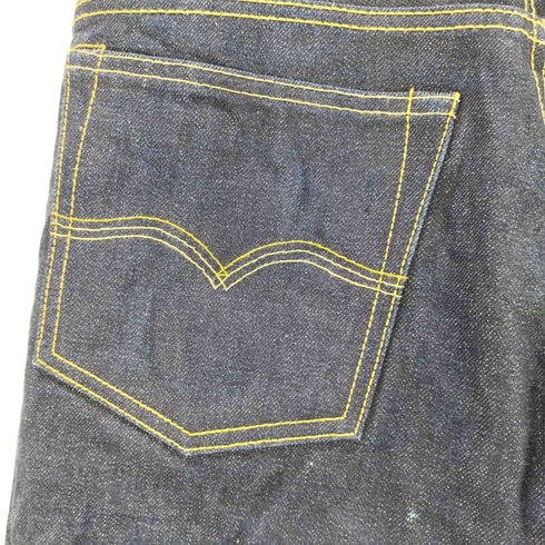 DELUXEWARE 1950s STANDARD STRAIGHT ボタンフライデニムパンツ インディゴ メンズ 29 36