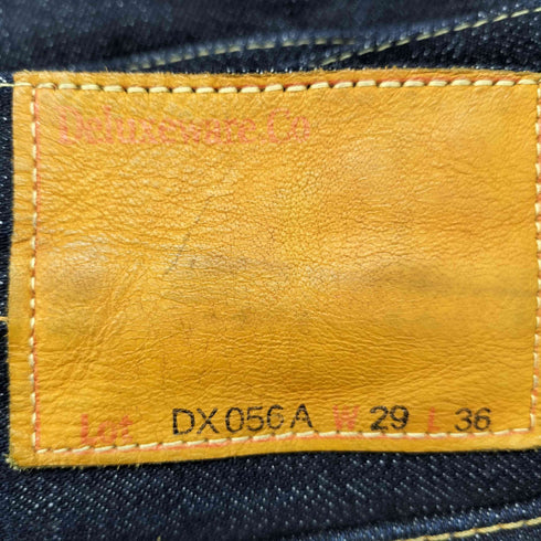 DELUXEWARE 1950s STANDARD STRAIGHT ボタンフライデニムパンツ インディゴ メンズ 29 36