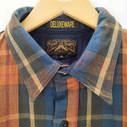 DELUXEWARE FIGHT OF SHIRTS チェック柄シャツ メンズ JPN:M