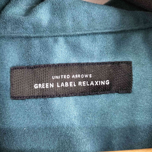ユナイテッドアローズグリーンレーベルリラクシング UNITED ARROWS green label relaxing L/S 開襟シャツ メンズ