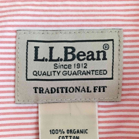 エルエルビーン L.L.Bean オーガニック・コットン・シアサッカー・シャツ メンズ JPN:L