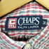 チャップスラルフローレン CHAPS RALPH LAUREN シアサッカー ボタンダウン チェック 半袖 シャツ メンズ import:M