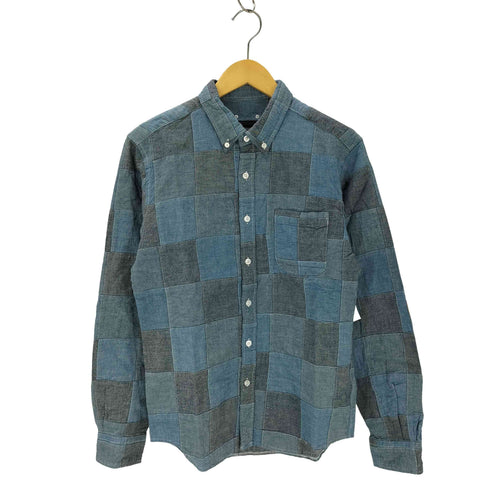 ソフネット SOPHNET. パッチワークデザインシャツ エルボーパッチ メンズ JPN:M