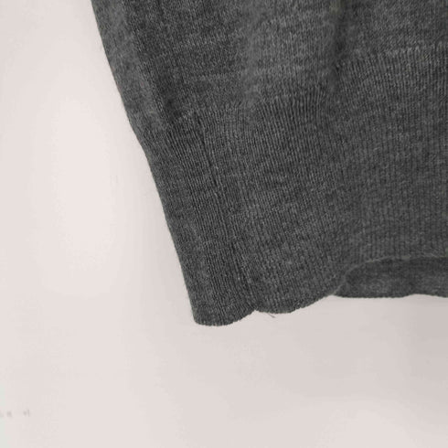 バーニーズニューヨーク BARNEYS NEWYORK イタリア製 ツートン ウールニットセーター レディース import:M