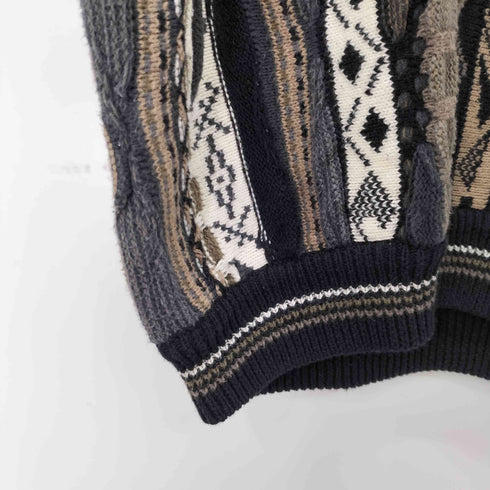 コットントレーダース Cotton Traders 3Dコットンニット メンズ JPN:L