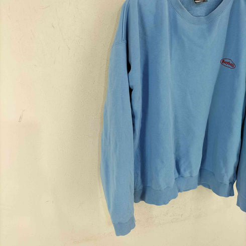 SAYHELLO フロント刺繍スウェット CASH LOGO EMBROIEDRY CREW メンズ